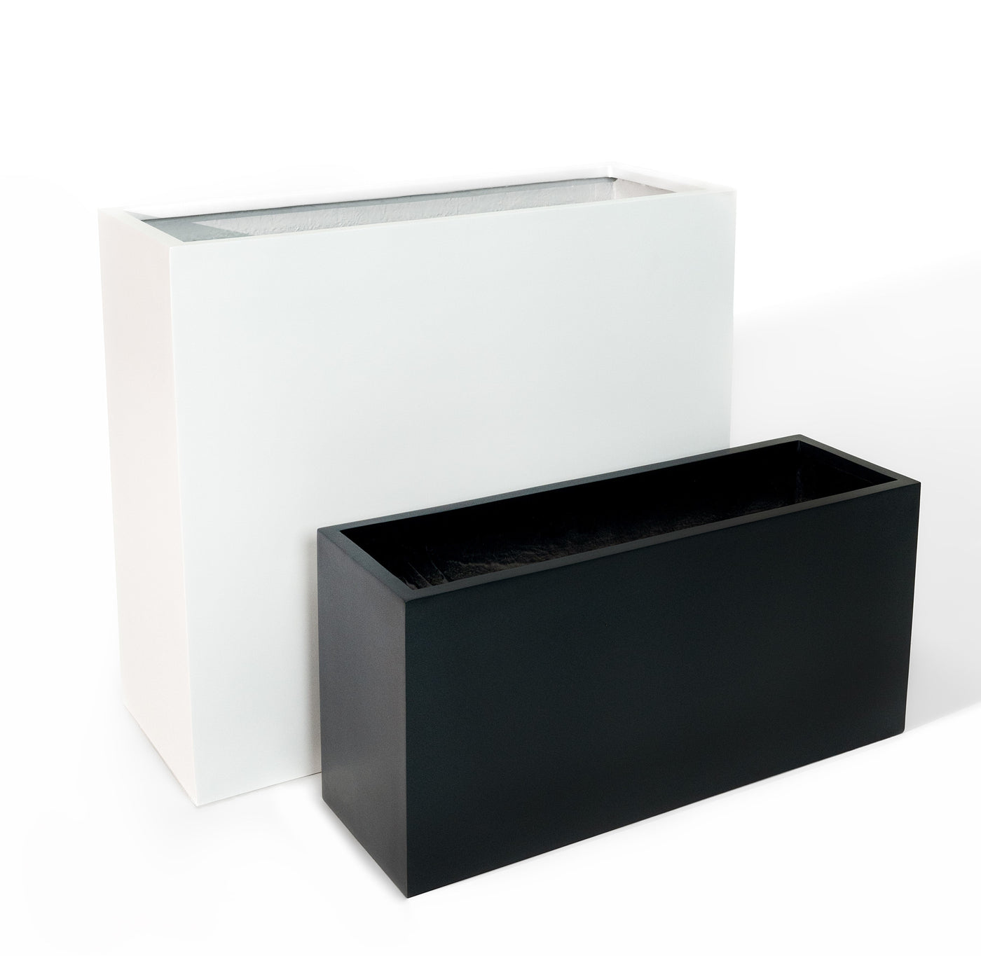 Rectangle White/Black