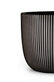 Anthracite CAPI Groove Planter 16" – Indoor & Outdoor