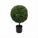 Single Ball Topiary Artificial Plant - Green
