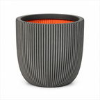 CAPI Groove Planter - Anthracite