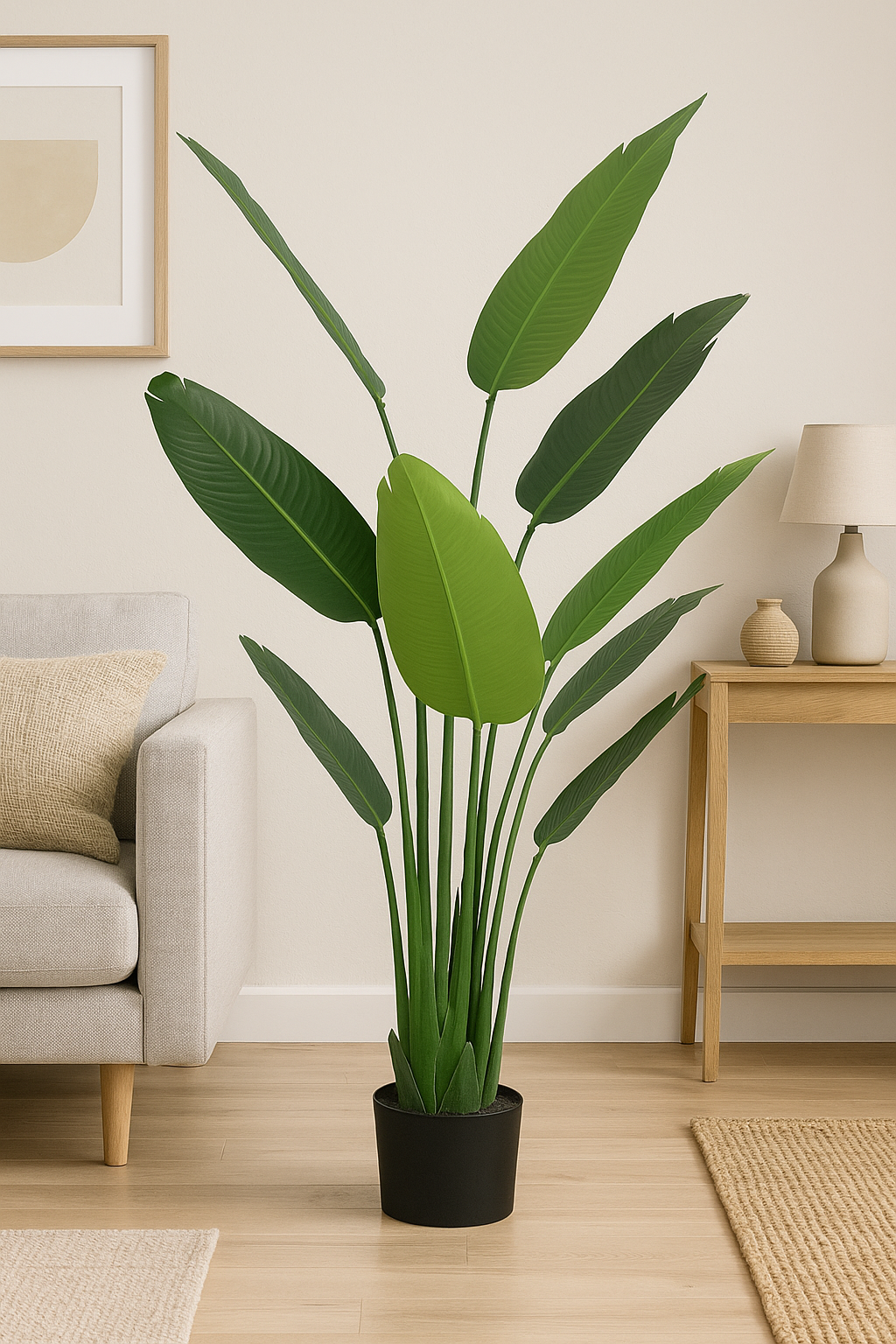 Artificial Plant Travellers Palm 63" Realistic