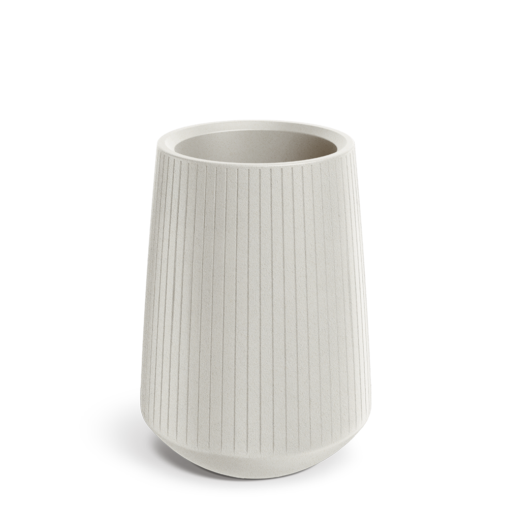 Coro Bowl High Planter - Sand