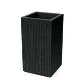 Coro Square High Planter - Charcoal