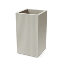 Coro Square High Planter - Sand