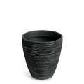 Defora Round Planter - Charcoal