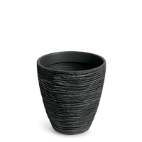 Defora Round Planter - Charcoal