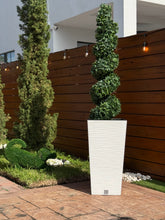 Furu Square Planter - White