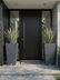 Furu Square Planter - Black