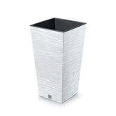 Furu Square Planter - White
