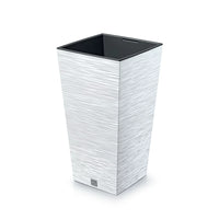 Furu Square Planter - White