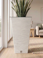 Furu Square Planter - White