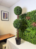 Artificial Plant Double Ball Topiary 48" Realistic