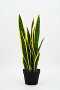 Artificial Plant Sansevieria Yellow 26.3” Realistic
