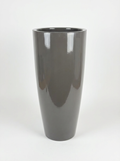Santorini Anthracite Planter 25.6" Smooth Finish