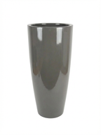 Santorini Anthracite Planter 25.6" Smooth Finish