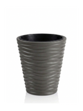 Wave City Medium Planter - Gray