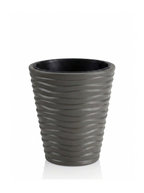 Wave City Medium Planter - Gray