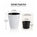 Wave City 17.3" Medium Planter – White