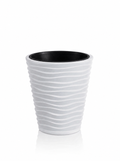 Wave City Medium Planter - White