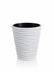 Wave City Medium Planter - White