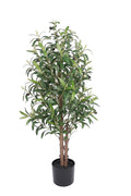 Artificial Olive Tree 43” – Realistic Indoor Faux Olive Plant with UV Protection