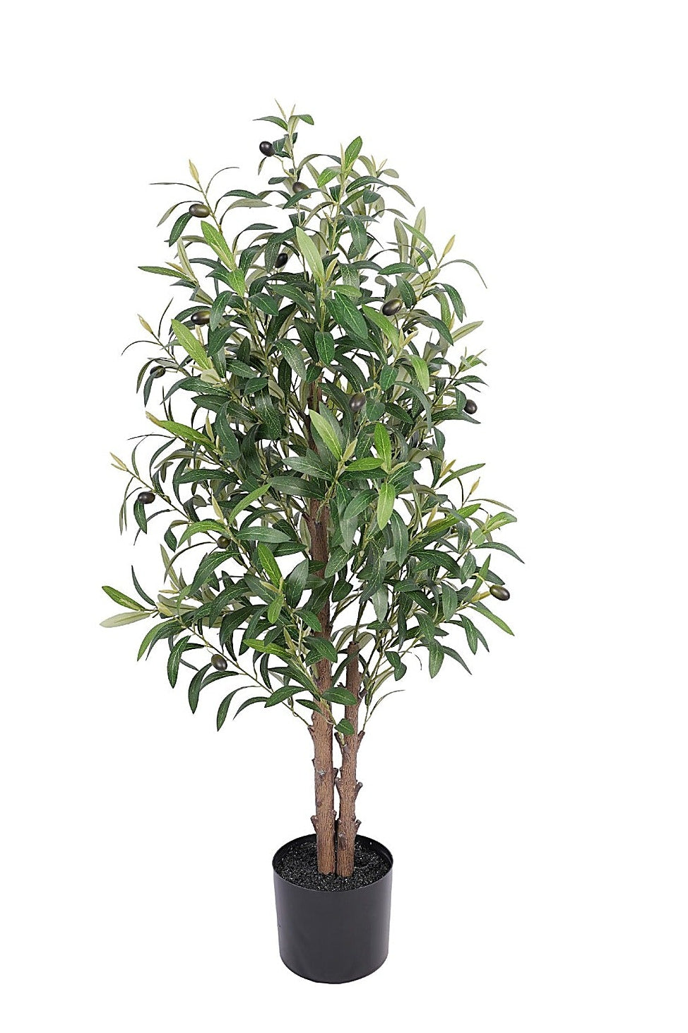 Artificial Olive Tree 43” – Realistic Indoor Faux Olive Plant with UV Protection