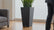 Furu Square Planter - Black