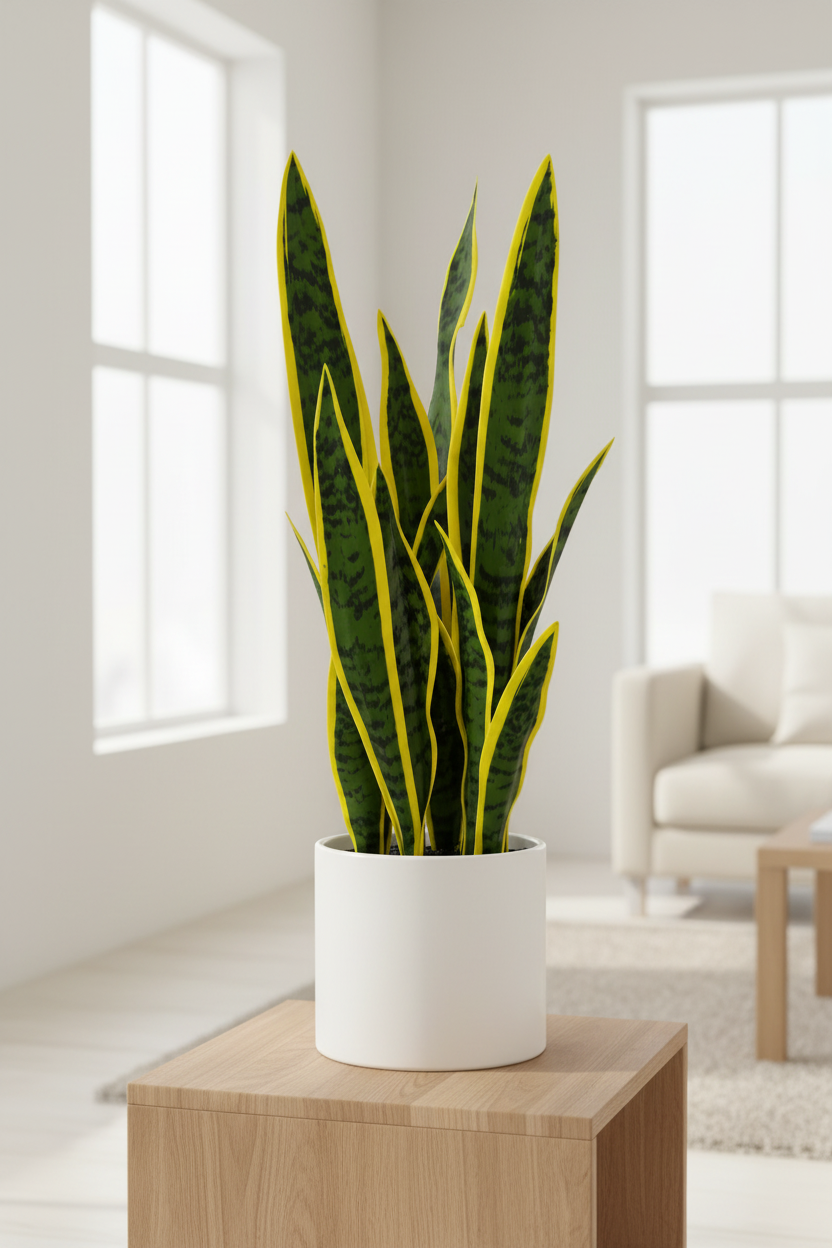 Sansevieria Yellow Lifestyle
