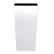 Tall Square Planter – 30" Architectural, White (Lightweight)