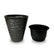 Wave City Medium Planter - Gray
