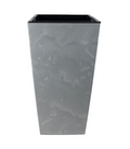 Prominent Concrete-Look Square Planter – 30" Smooth Design